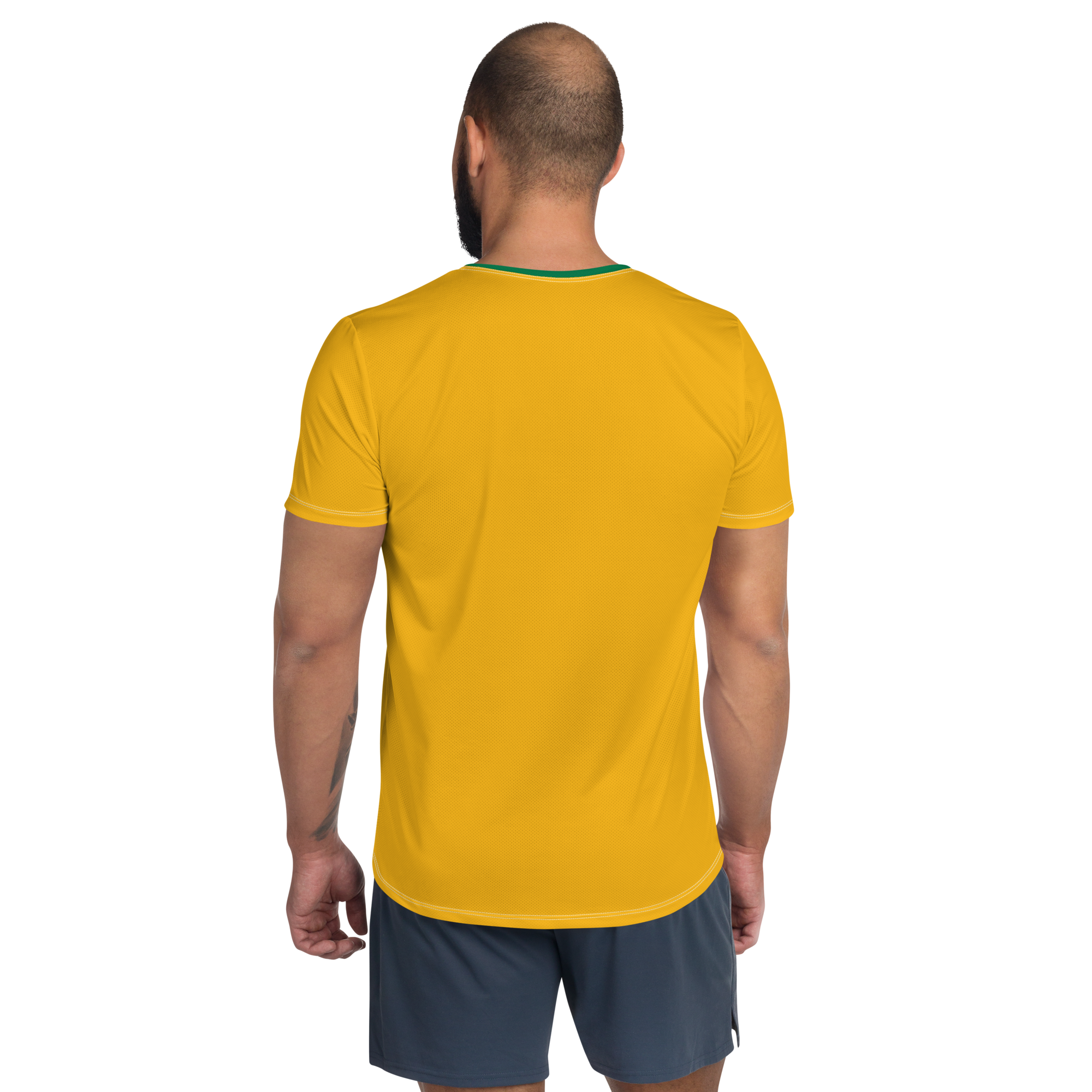 Lendormi T-shirt de Sport Pour Homme, Imprimé All Over