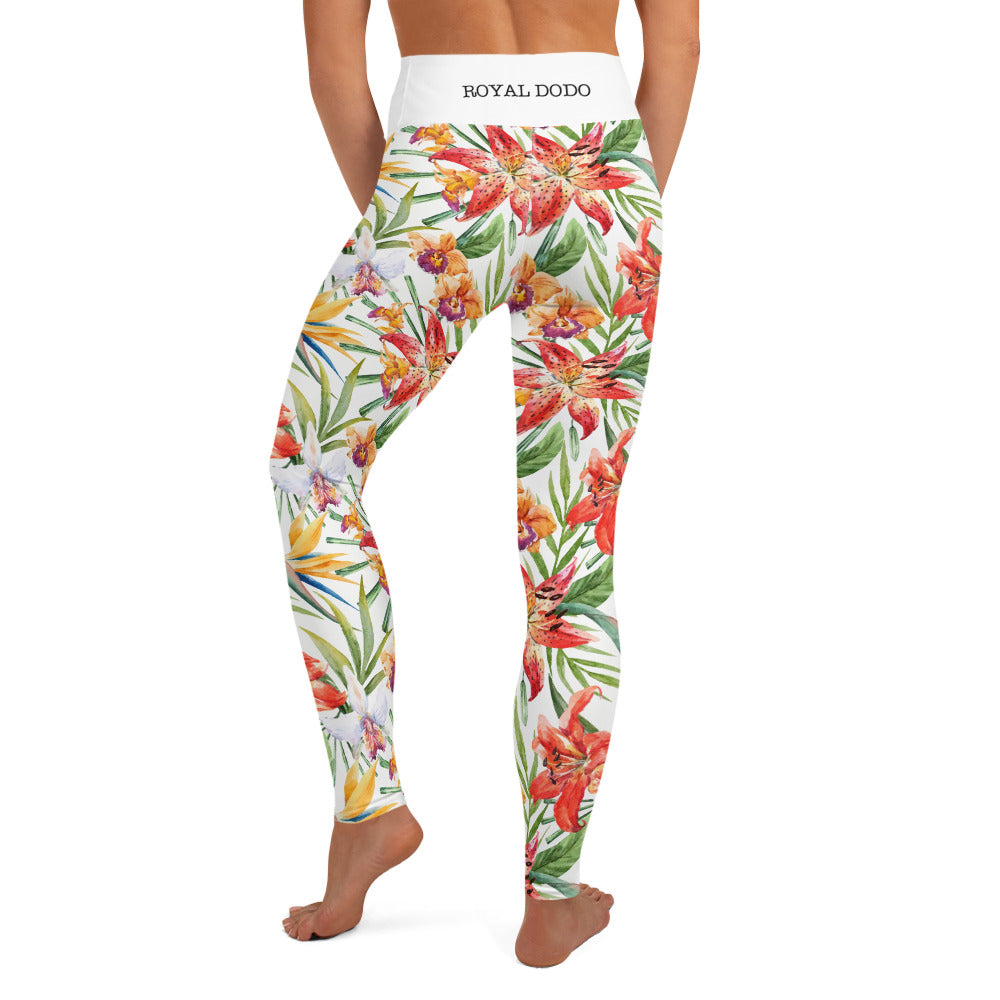 Fit Dodo - Legging Poinsettia et fleurs tropicales